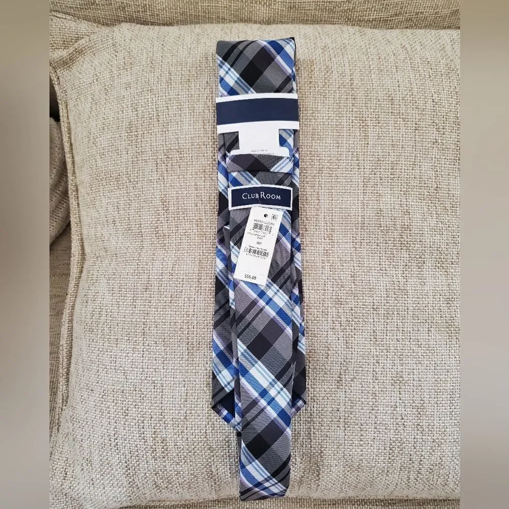 Club Room Classic Westlund Plaid Tie